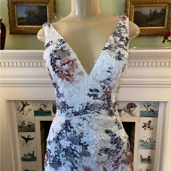 Wedding gown, prom or evening gown by Jovani. Never worn. Classy train. - Picture 2 of 10